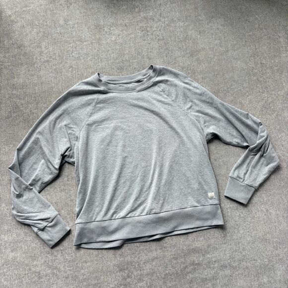 Vuori Sweaters - Vuori Grey Heather Halo Sweater Pullover